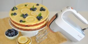 Rețetă tort cu afine și vanilie by Teo's Kitchen
