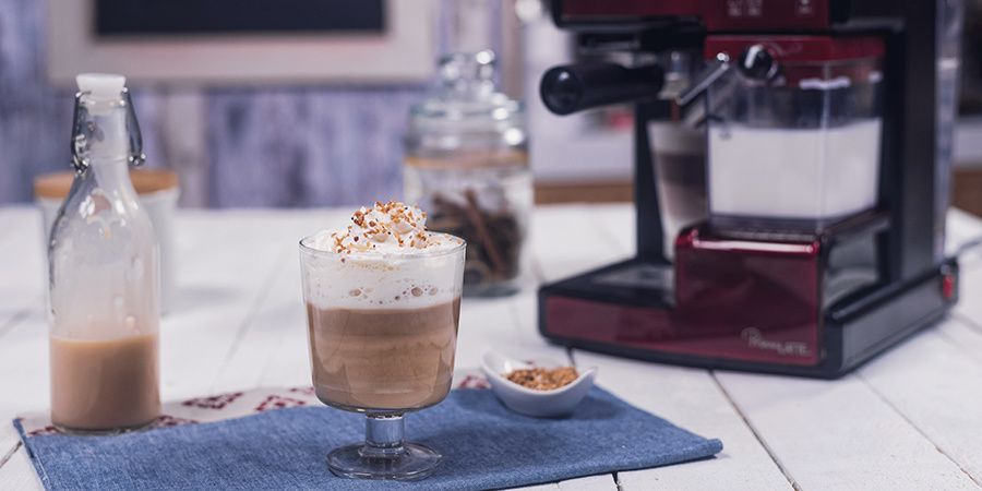 Rețetă caffe Latte cu cremă de Whiskey