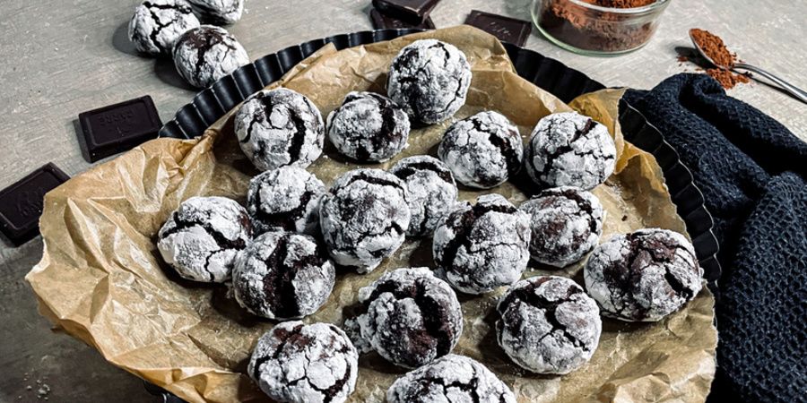 Rețetă Crinkle Cookies cu ciocolată la AirFryer by Daniel Breda