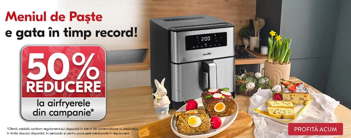 Campanie Breville Air Fryere 50%