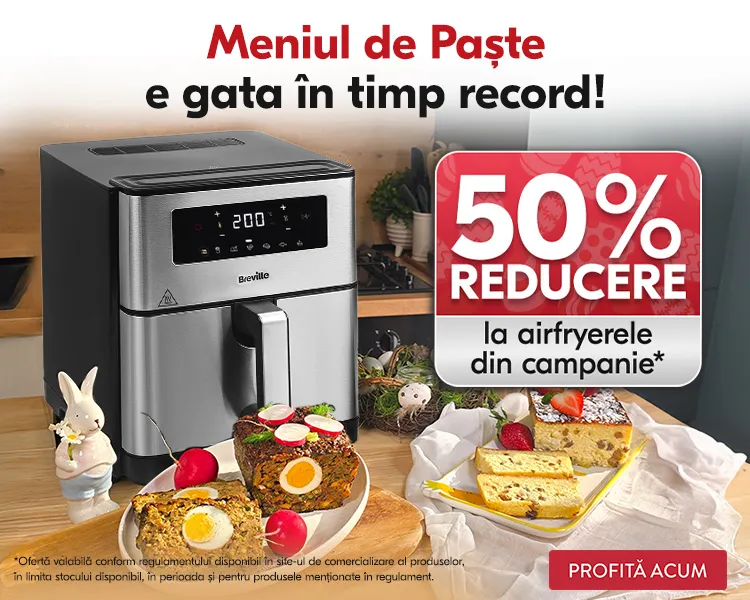 Campanie Breville Air Fryere 50%