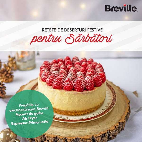 Rețete de deserturi festive pentru Sărbători