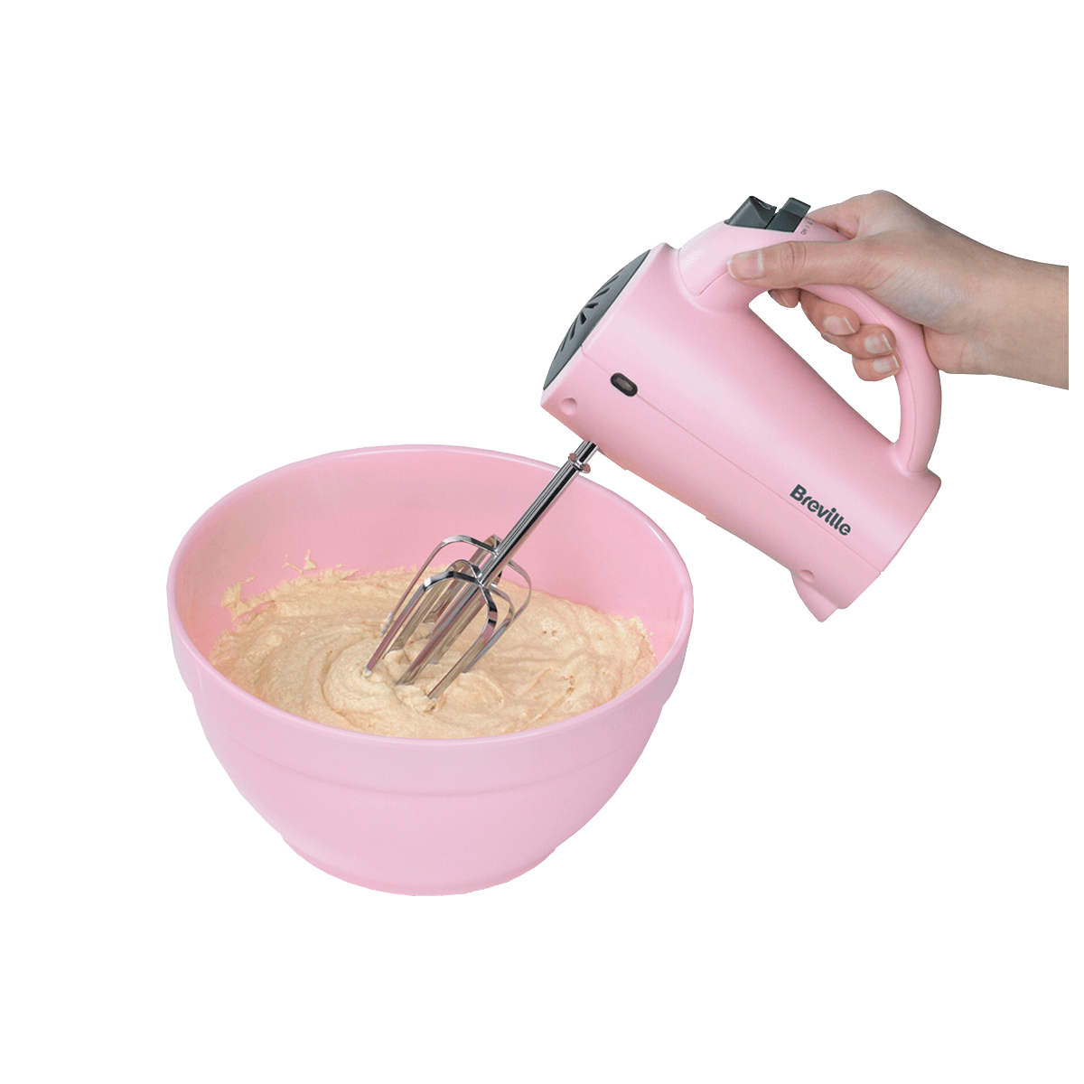 Hand Mixer Pink din categoria Blendere & Mixere