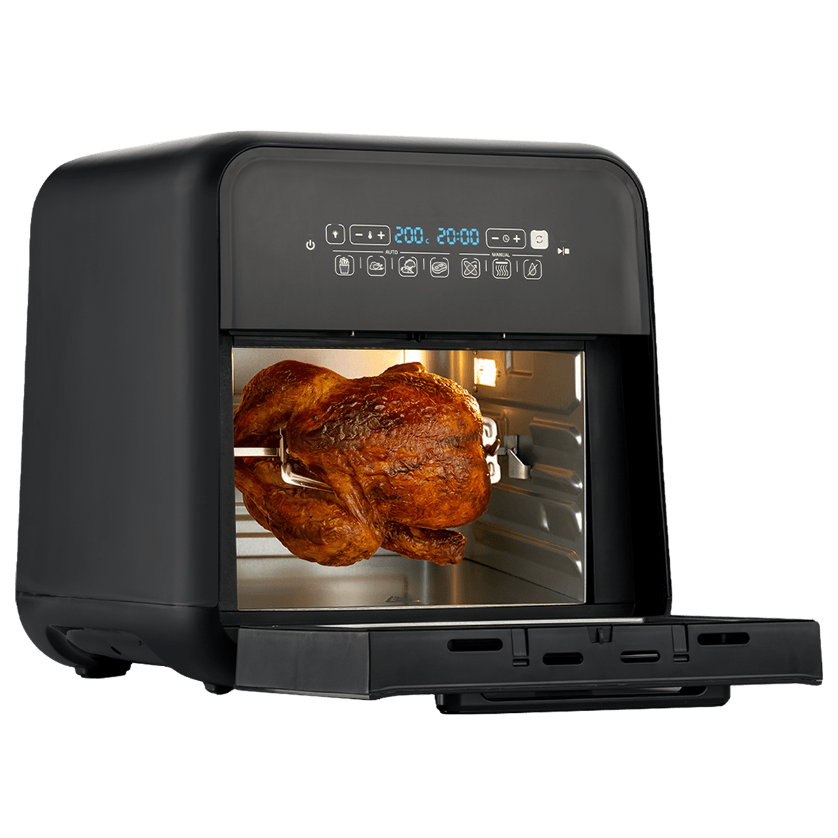 Friteuza fara ulei-Cuptor cu aer cald, Air Fryer 2000W Breville