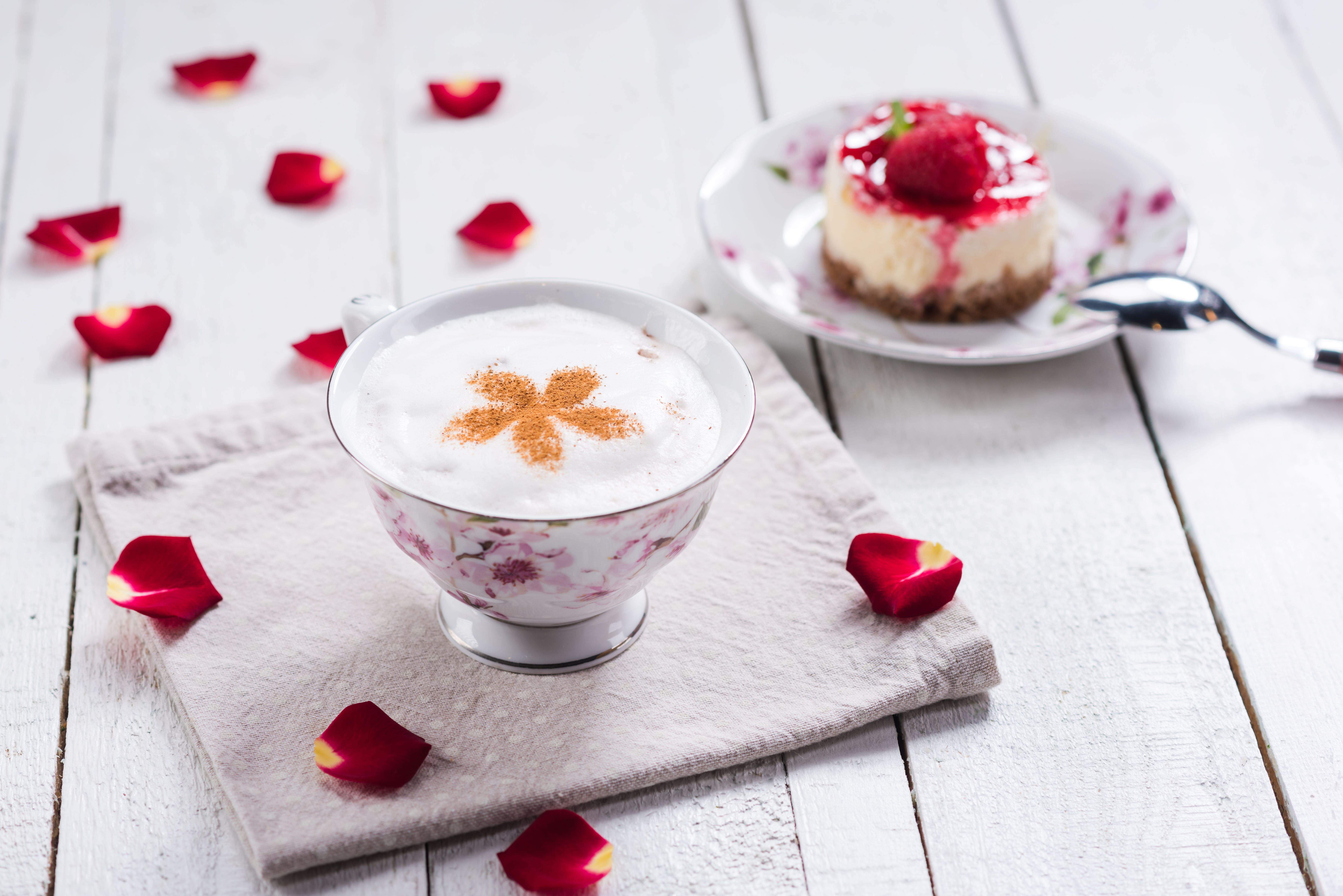 Reteta - Cappuccino cu sirop de vanilie si scortisoara