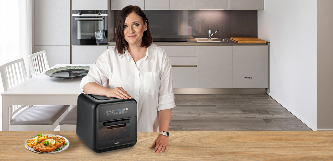 Teoʼs Kitchen recomandă airfryer-ul fără ulei Breville de 10L