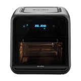 Airfryer, friteuză cu aer cald și rotisor, fără ulei, 10L