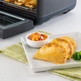 Airfryer, friteuză cu aer cald și rotisor, fără ulei, 10L