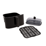 Airfryer, friteuză cu aer cald și funcție de gătire la aburi, Halo Steam Digital, 7L