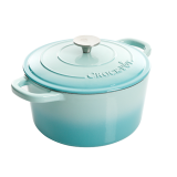 Vas de fontă emailată, 4.7L, rotund înalt, bleu