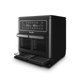 Airfryer, friteuză dublă cu aer cald, Halo Flexi, Digital, 11L