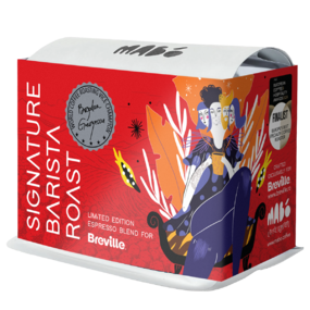  MABO Signature Barista Roast 250g, amestec cafea boabe pentru espresso, ediție limitată Breville
