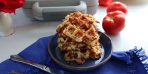 Rețetă Waffles din cartofi la aparat de gofre Duraceramic by Prăjiturela