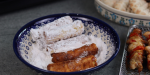 Rețetă churros la airfryer Breville Halo Flexi by Teo's Kitchen
