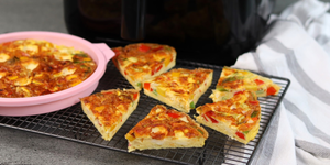 Frittata cu legume la airfryer