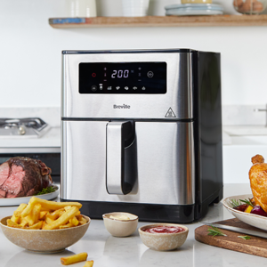 airfryer breville halo air xl pe masa
