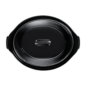 capac negru oval pentru slowcooker crockpot 5,6L