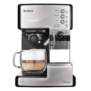 Espressor Manual cu Lapte Prima Latte Silver Breville