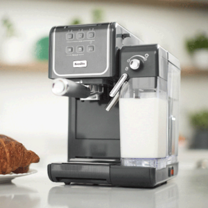Espressor Manual cu Lapte Prima Latte III Grey  Breville
