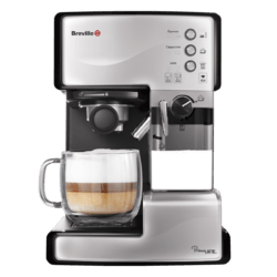 Espressor Manual cu Lapte Prima Latte Silver Breville