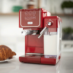 Espressor Manual cu Lapte Prima Latte III Red Breville