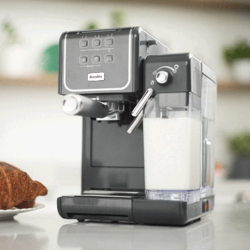 Espressor Manual cu Lapte Prima Latte III Gri Breville