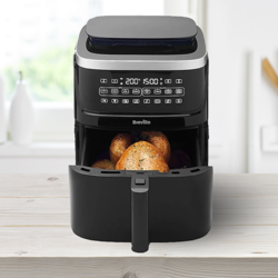 Airfryer, friteuză cu aer cald și funcție de gătire la aburi, Breville, Halo Steam Digital, 7L