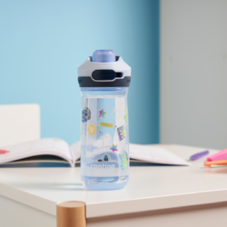 Sticlă de apă pentru copii Jessie AUTOPOP™ Periwinkle, 420 ml, 100% etanșă Contigo