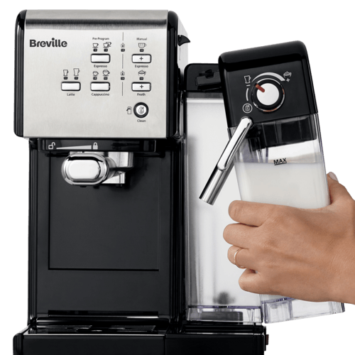 mana tinand rezervor lapte plin espressor prima latte 2 negru