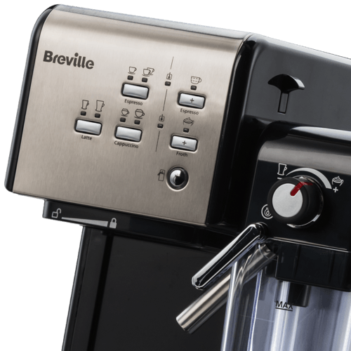 panou control espressor negru prima latte 2