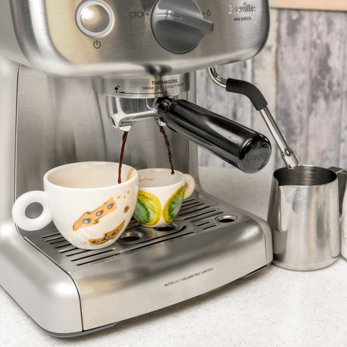 espressor barista mini preparand 2 cafele deodata