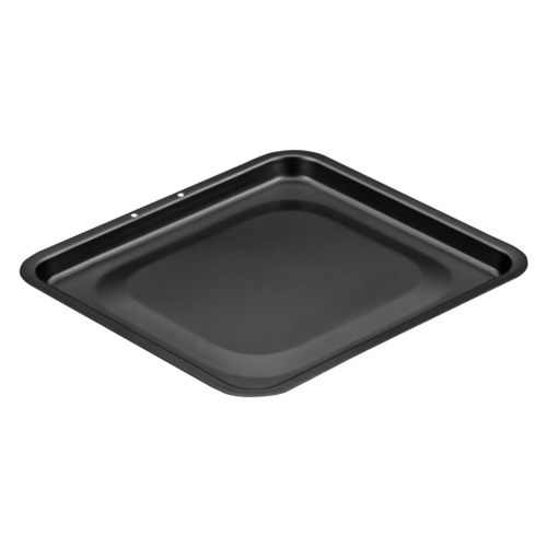 tava neagra pentru airfryer breville vedere dintr-o parte