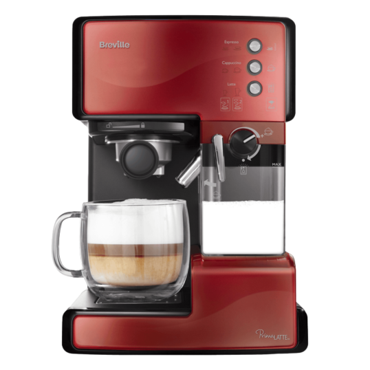 Espressor semi-automat Prima Latte Roșu Breville