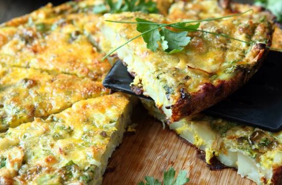 Rețetă frittata cu cartofi