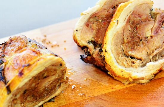 Cotlet de porc umplut