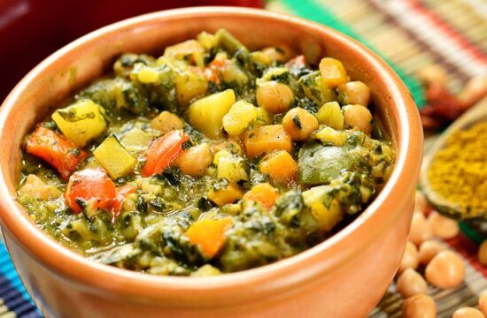 Curry de legume și năut