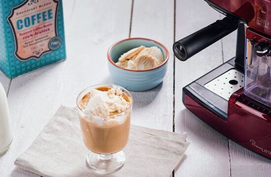 Rețetă Prima Latte Cappuccino cu înghețată de caramel