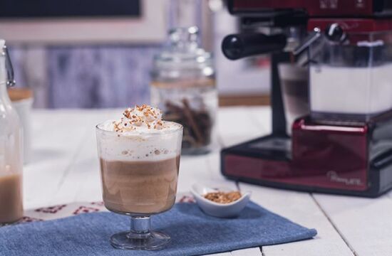 Rețetă Caffe Latte cu cremă de whiskey