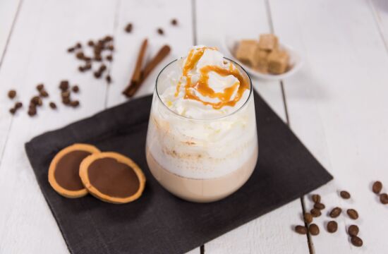Rețetă Caffe Latte cu cremă de dovleac
