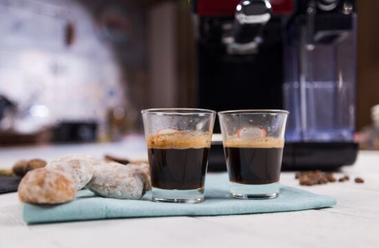 Rețetă 2 espresso cu aromă de turtă dulce