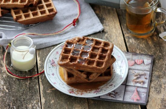 Rețetă vafe cu aromă de turtă dulce by Laura's Sweets la Waffle Makerul DuraCeramic