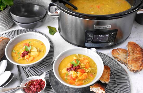 Rețetă supă de linte cu legume la Slow Cooker 5.6L Digital TimeSelect Crock-Pot