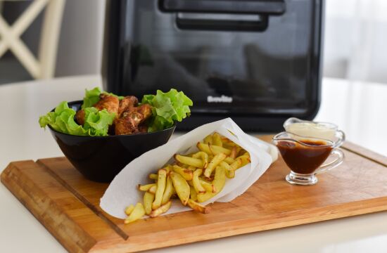 Rețetă aripioare crocante de pui la Breville Air Fryer, friteuza-cuptor cu aer cald by Rețete Papa Bun