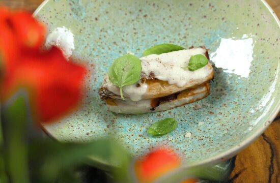 Rețetă cartofi gratinați cu mozarella la Breville Air Fryer, friteuză-cuptor cu aer cald by Chef Roxana Blenche