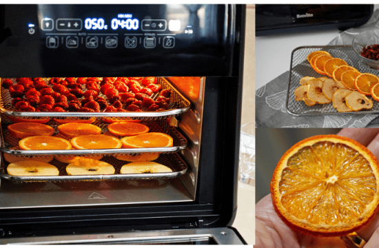 Rețetă fructe deshidratate la Breville Air fryer, friteuză-cuptor cu aer cald by Dulciuri fel de fel