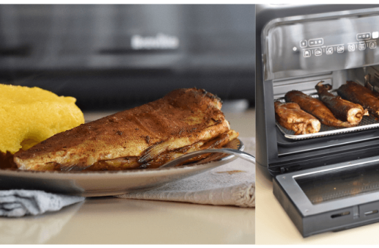 Rețetă păstrăv la Breville Air Fryer, friteuză-cuptor cu aer cald by Rețete Papa Bun
