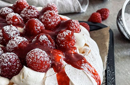 Rețetă Pavlova cu zmeură la AirFryer by Daniel Breda