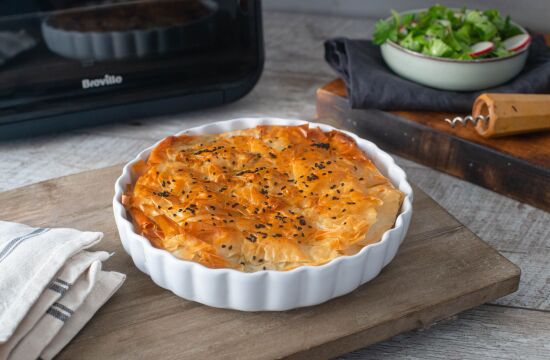 Rețetă plăcintă cu miel și mazăre la Breville Air Fryer