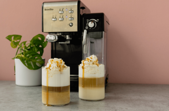 Rețetă Caramel Brulee Latte la Breville Prima Latte II
