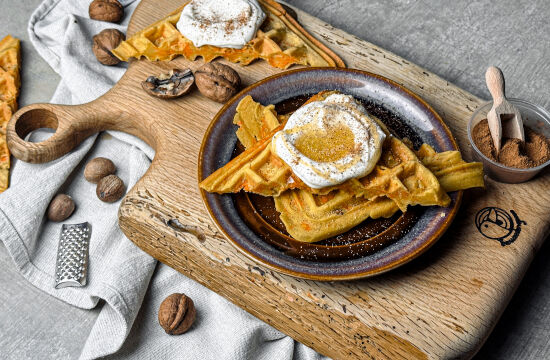 Rețetă Waffles cu morcovi la Aparat de Gofre Duraceramic Breville by Daniel Breda